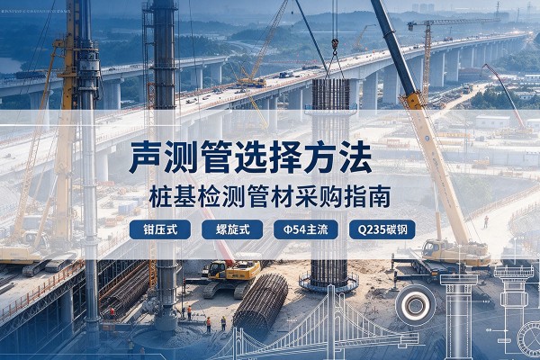 新邵声测管选型标准
