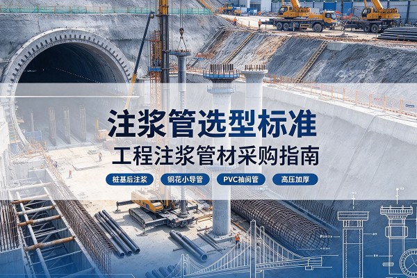 新邵注浆管选型标准
