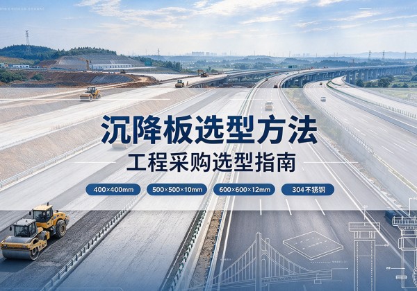 新邵沉降板选择方法