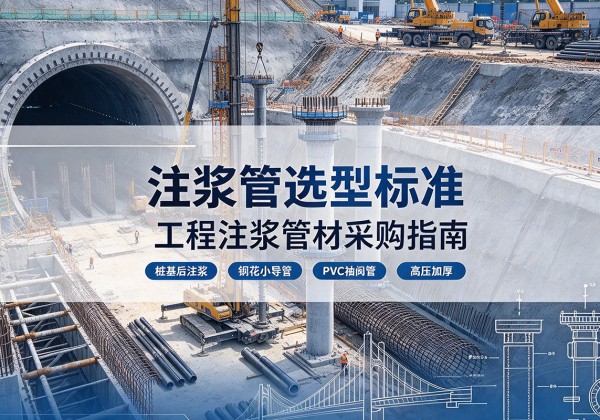 新邵注浆管选型标准